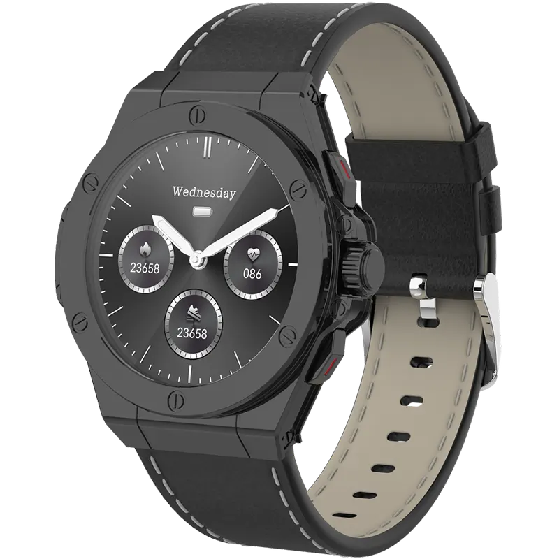 Levelo Oak Automatique Hybrid Smartwatch 1 Mascom International.webp